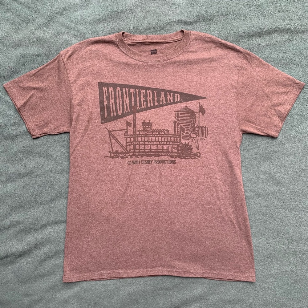 Brown Frontierland T-shirt